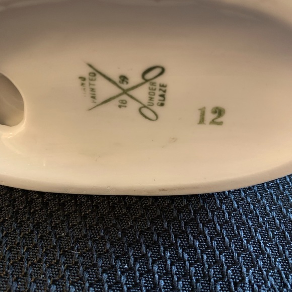 Vintage Carl Schneider Grafenthal Porcelain Figurine Girl Goose Umbrella 1950s - Picture 8 of 8